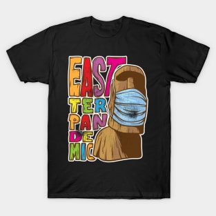 Easter Pandemic Moai Easter Island T-Shirt